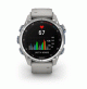 Descent Mk3 –43 mm -Stainless steel with fog grey silicone band - 010-02753-04 - Garmin